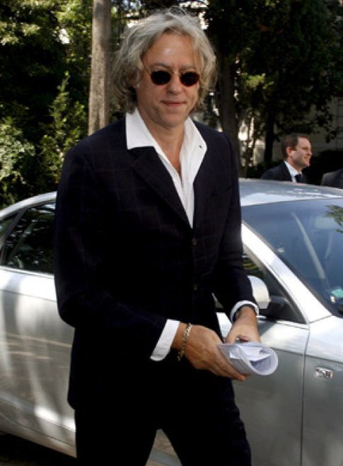 Foto: Bob Geldof quiere dar su apellido a la hija del difunto líder de INXS