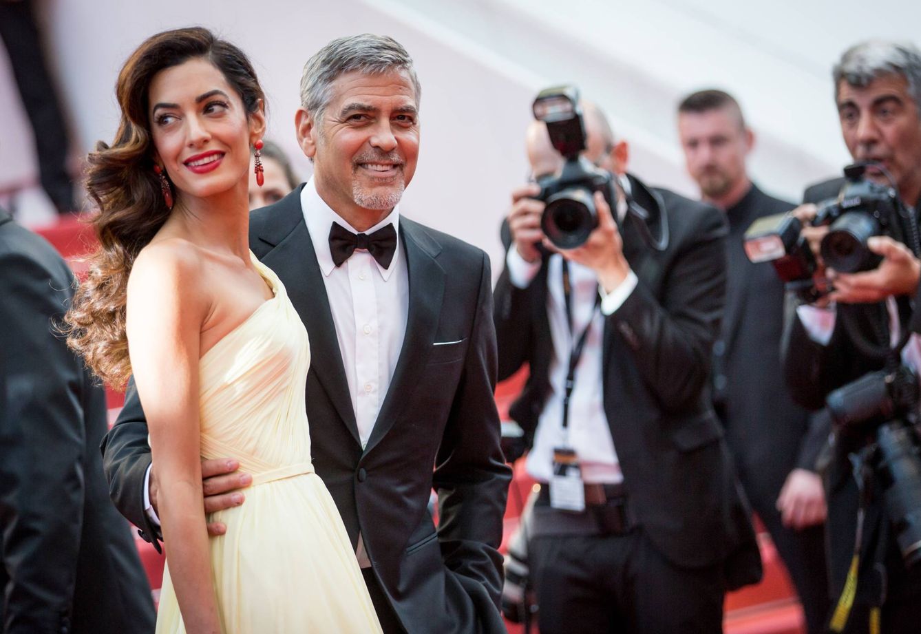 George Clooney con su esposa en una imagen de archivo (Gtres)
