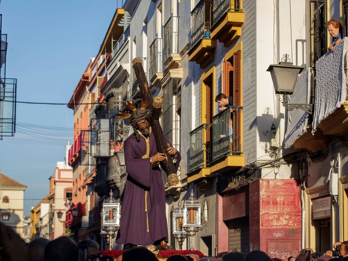 Foto: Jesús del Gran Poder en la Semana Santa de Sevilla. (EFE/Julio Muñoz)