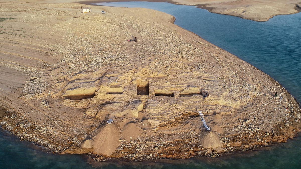 La sequía que asola Irak saca a la luz un palacio de más de 3.400 años de antigüedad
