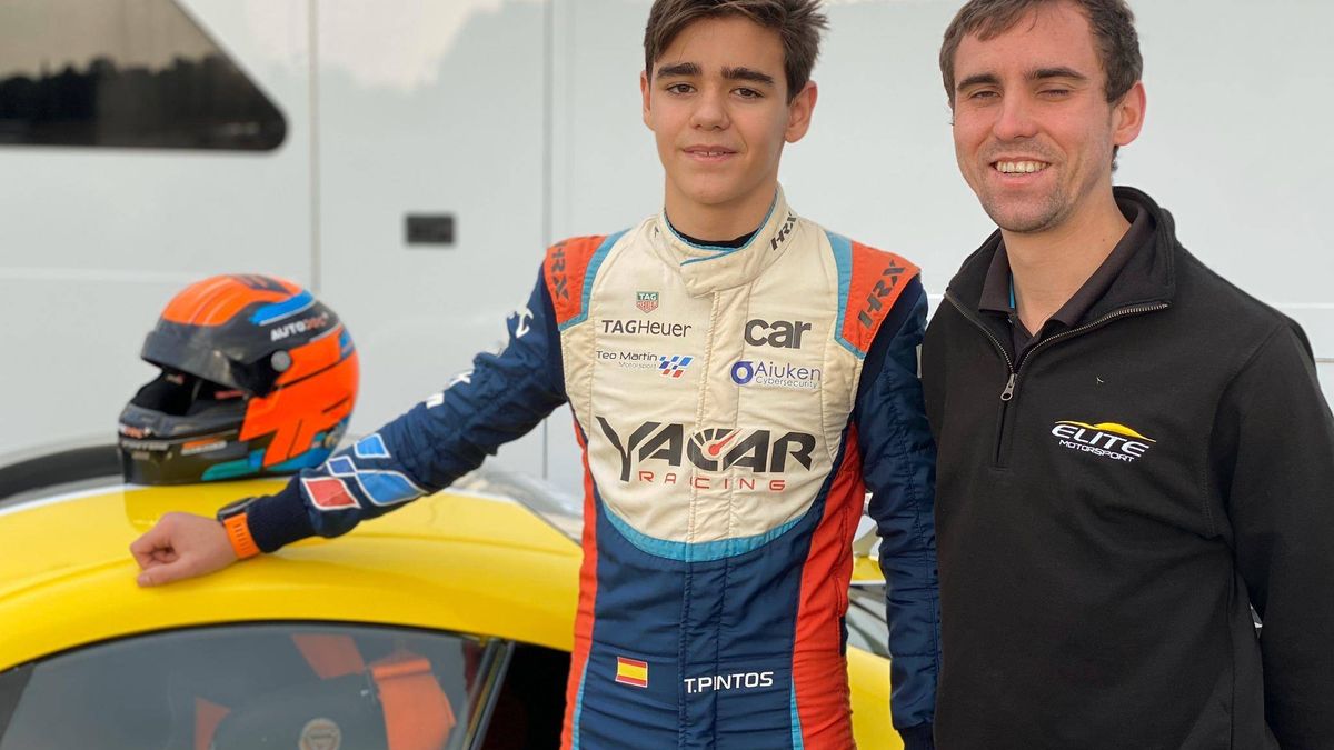 Tomás Pintos, el piloto español que ha asombrado a Gran Bretaña con solo 13 años