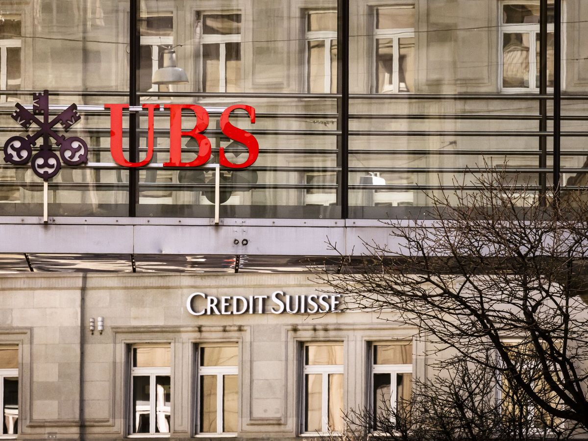 Foto: Sedes de UBS y Credit Suisse en Zurich. (EFE/Michael Buholzer)