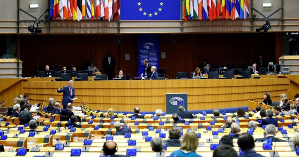 Foto: Sesión del Parlamento Europeo en Bruselas, el 30 de junio de 2019. (Reuters)