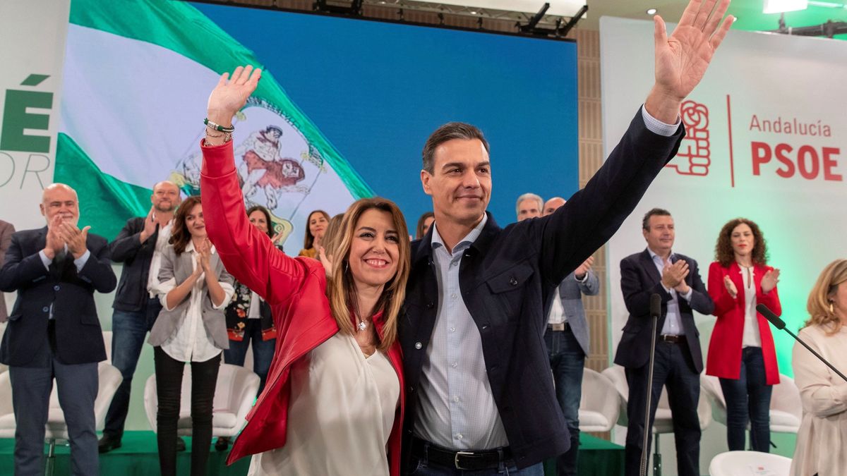La campaña de la alegría del PSOE: Susana Díaz "contra los cenizos de Madrid"