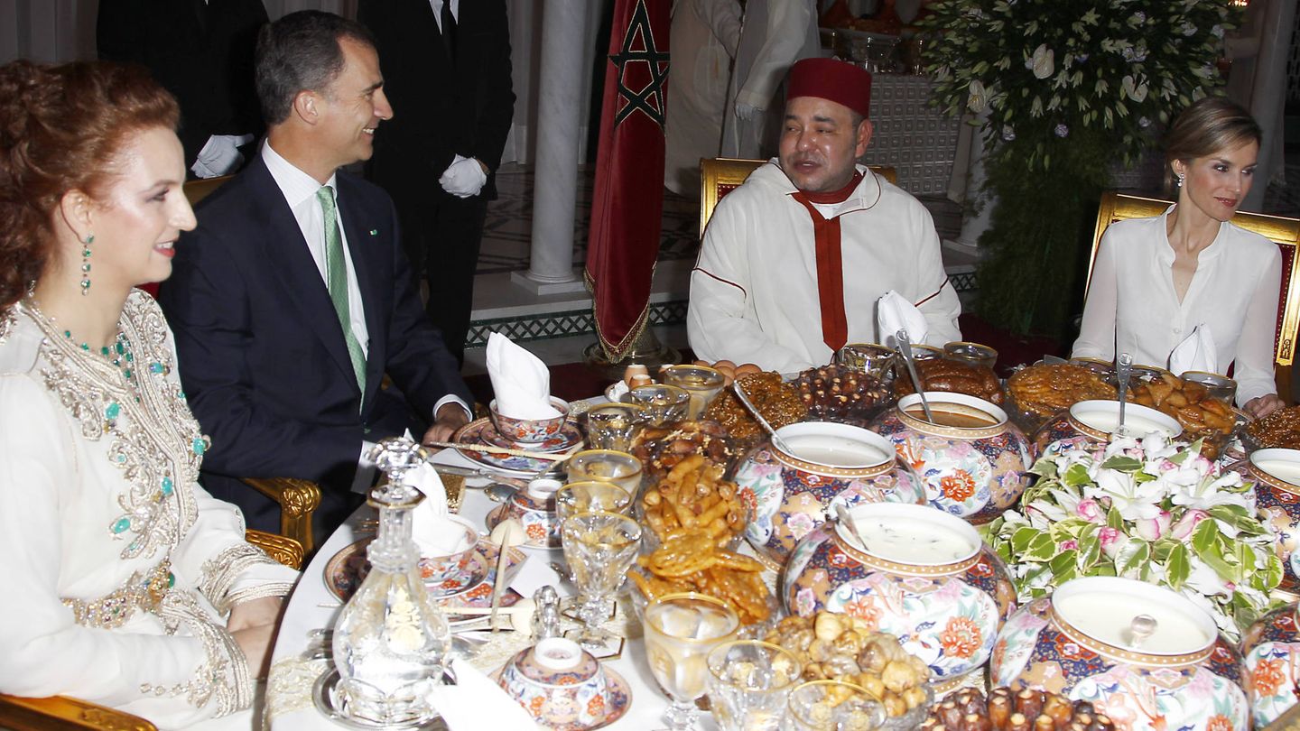 Los Reyes en Marruecos en 2014. (EFE)