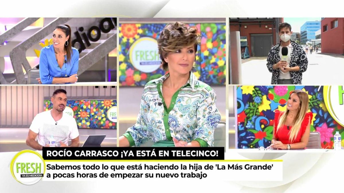 Isabel Rábago se mofa de Marta López tras huir de Rocío Carrasco en Telecinco