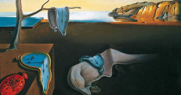 Foto: La persistencia de la memoria, Dalí. 