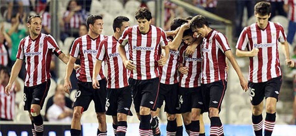 Foto: El Athletic logra la mayor goleada de su historia en San Mames en competición europea