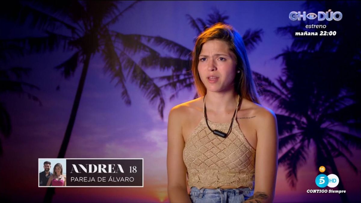 Otro abandono: Andrea se va de 'La isla de las tentaciones 7' y deja a su novio antes de la hoguera