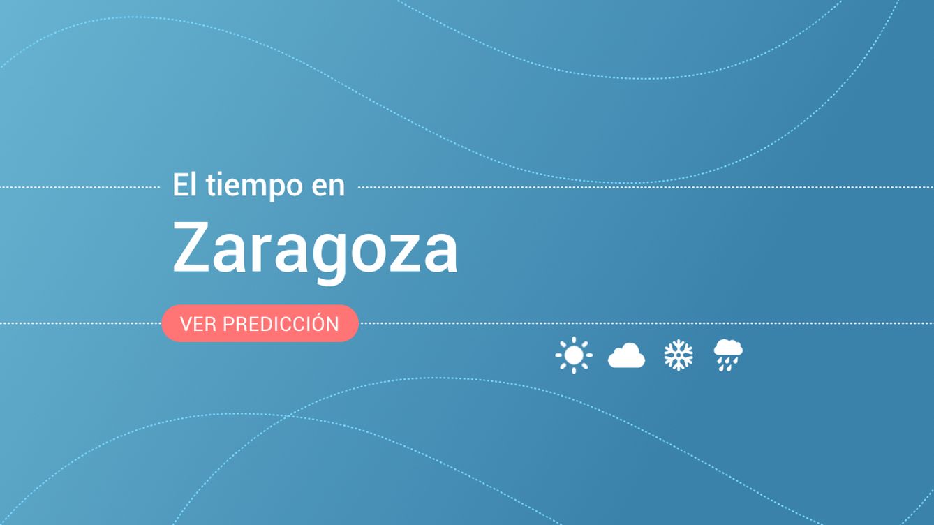 El tiempo en Zaragoza: previsión meteorológica de hoy, lunes 22 de noviembre