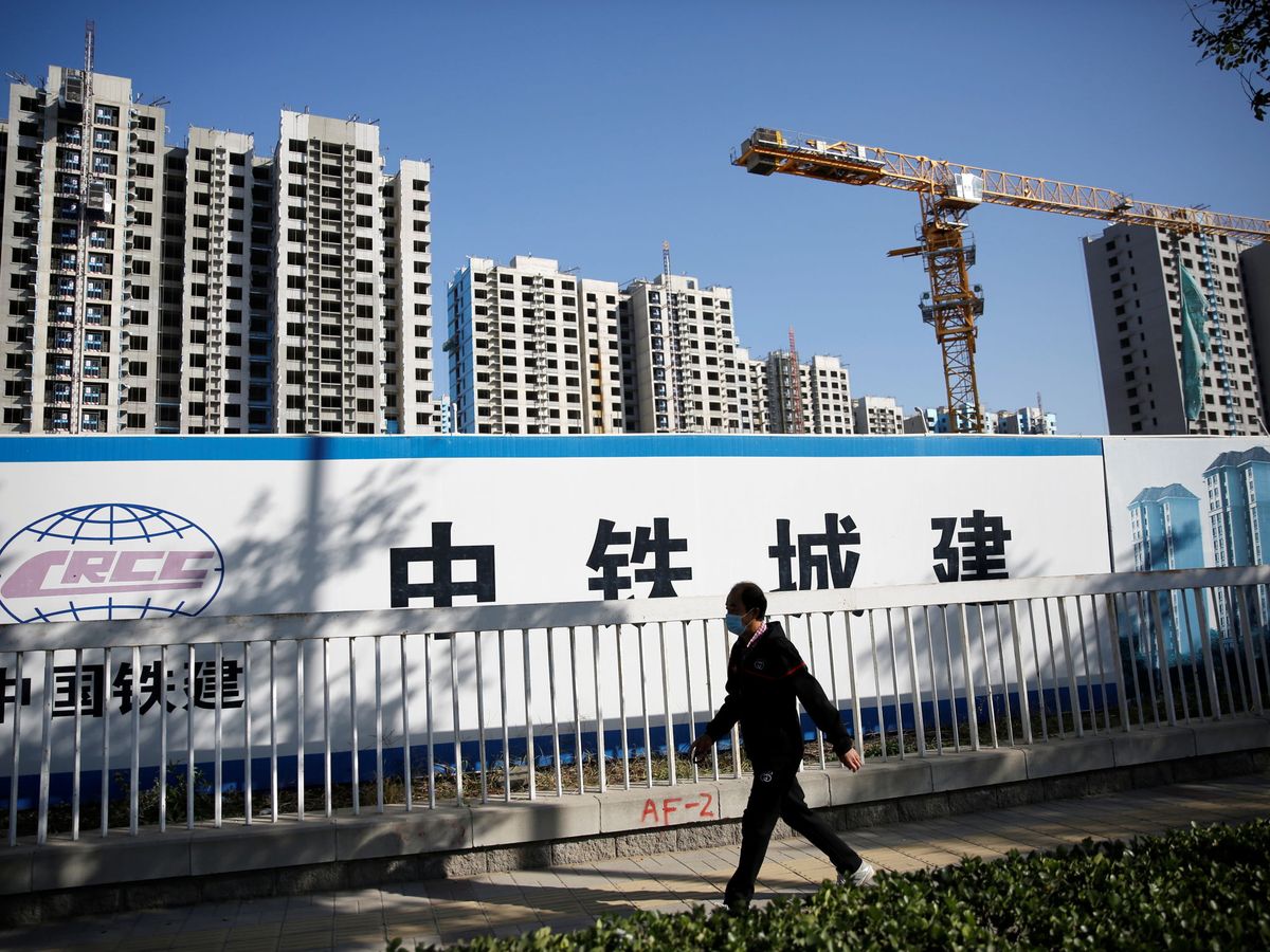 Foto: Construcción de un residencial en China (Reuters)