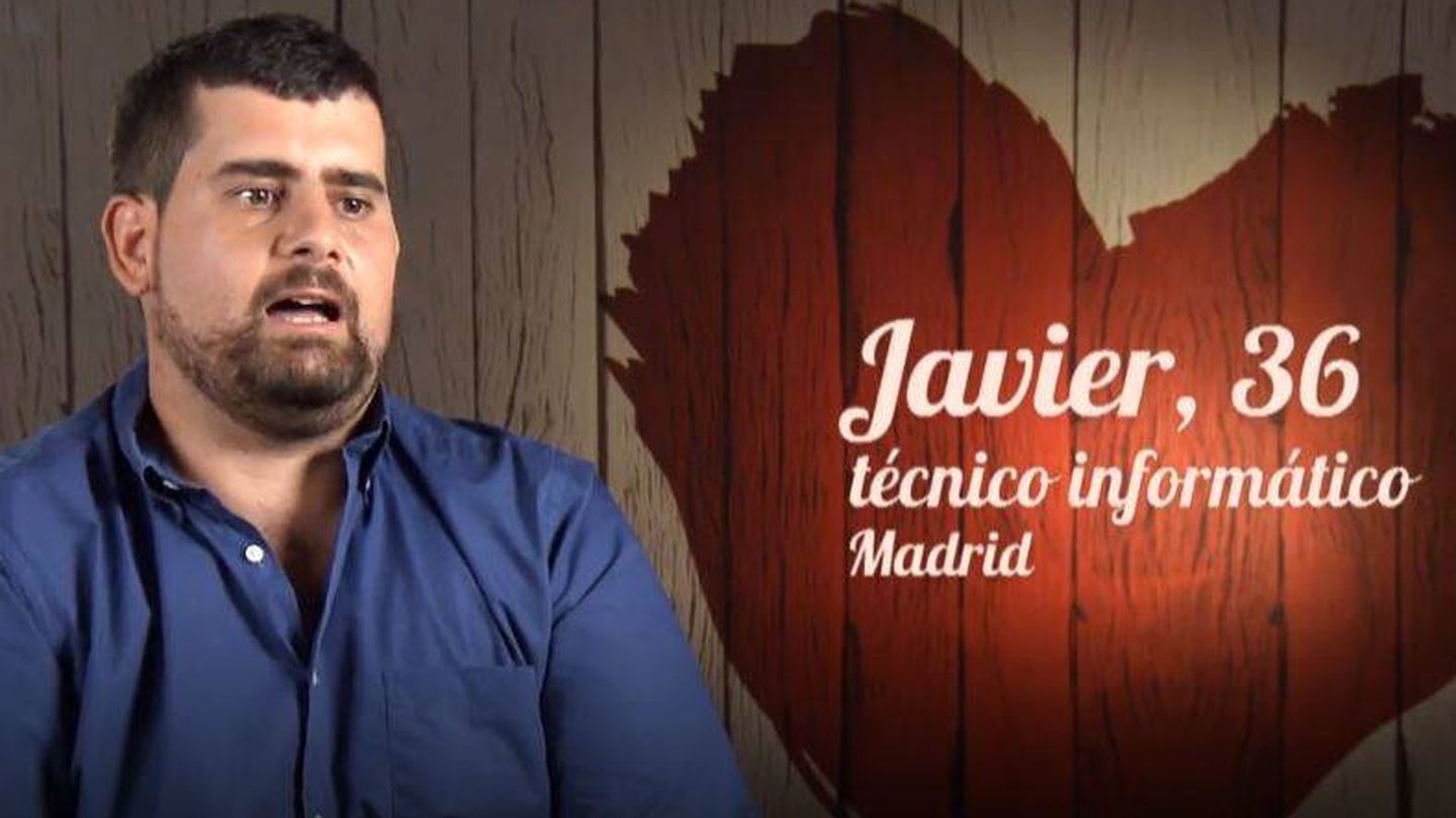 Javier, en 'First Dates'. (Cuatro)