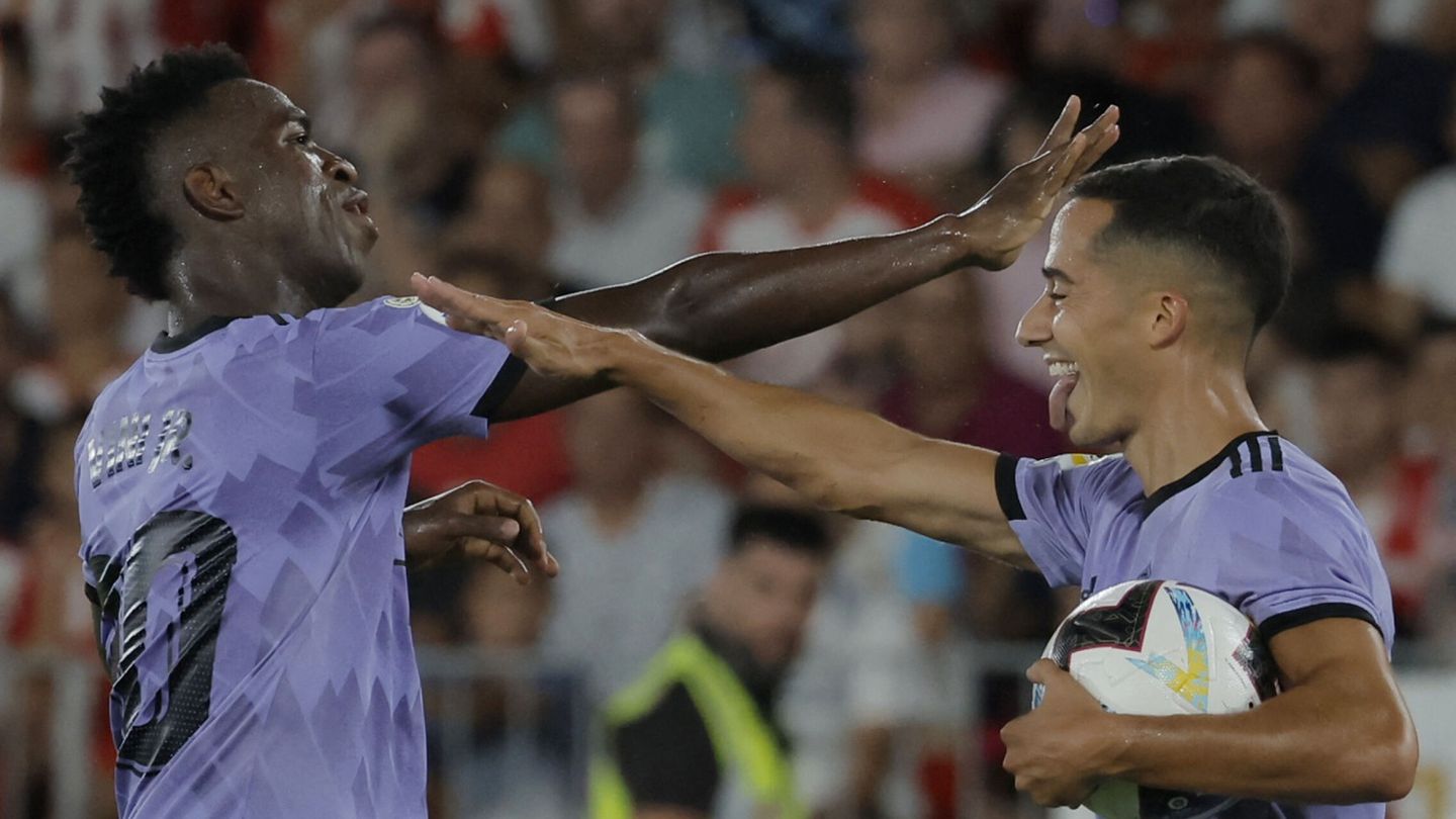 El brasileño celebra el gol de Lucas Vázquez. (Reuters/Jon Nazca)