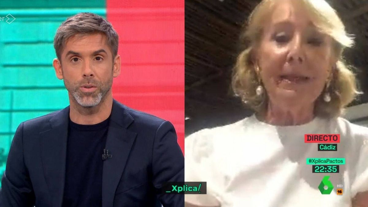 José Yélamo sale al paso de Esperanza Aguirre en 'La Sexta Xplica' por lo que dice sobre Vox y los homosexuales
