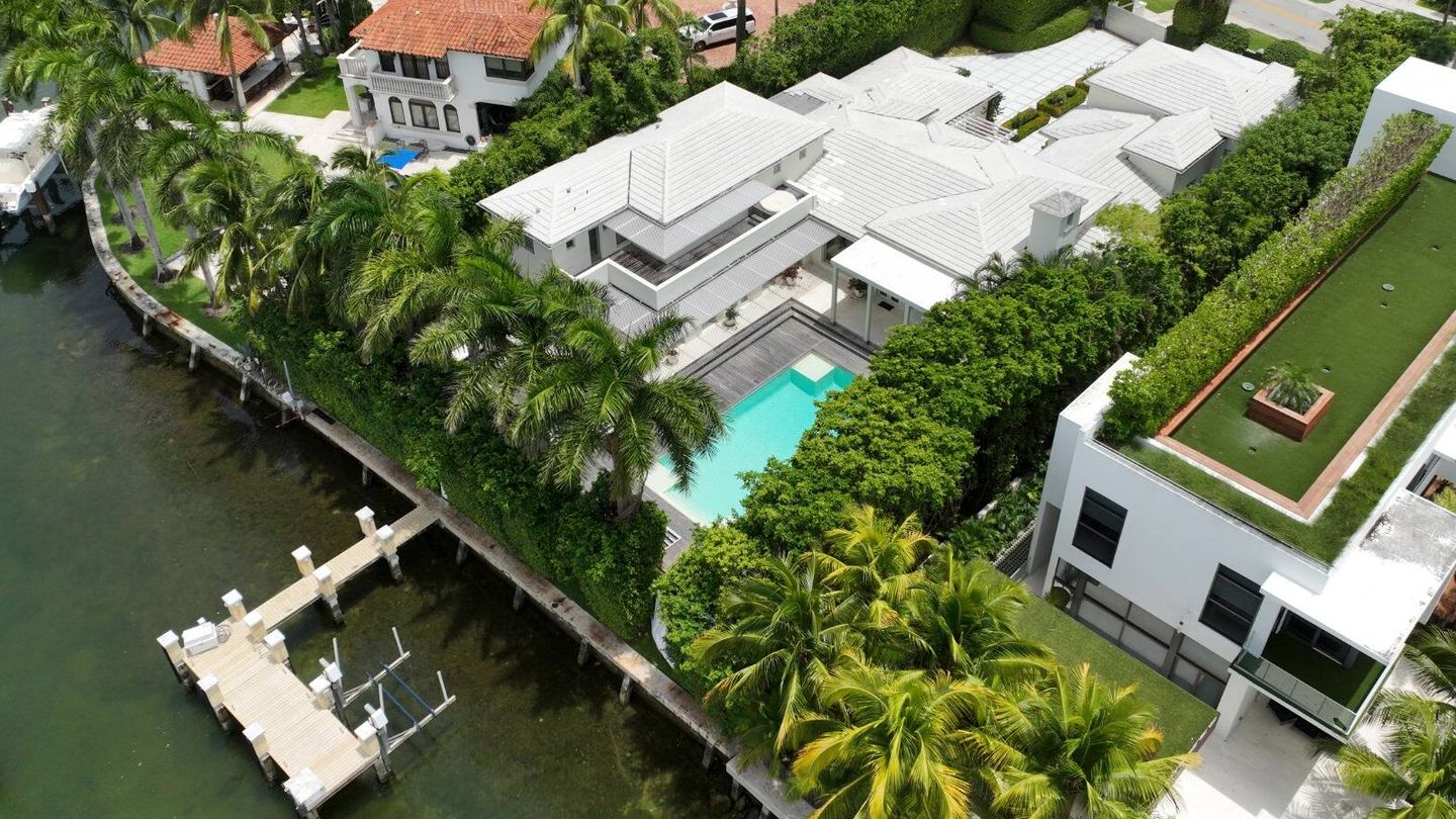 Imagen de la mansión de Shakira en Miami. (Gtres)