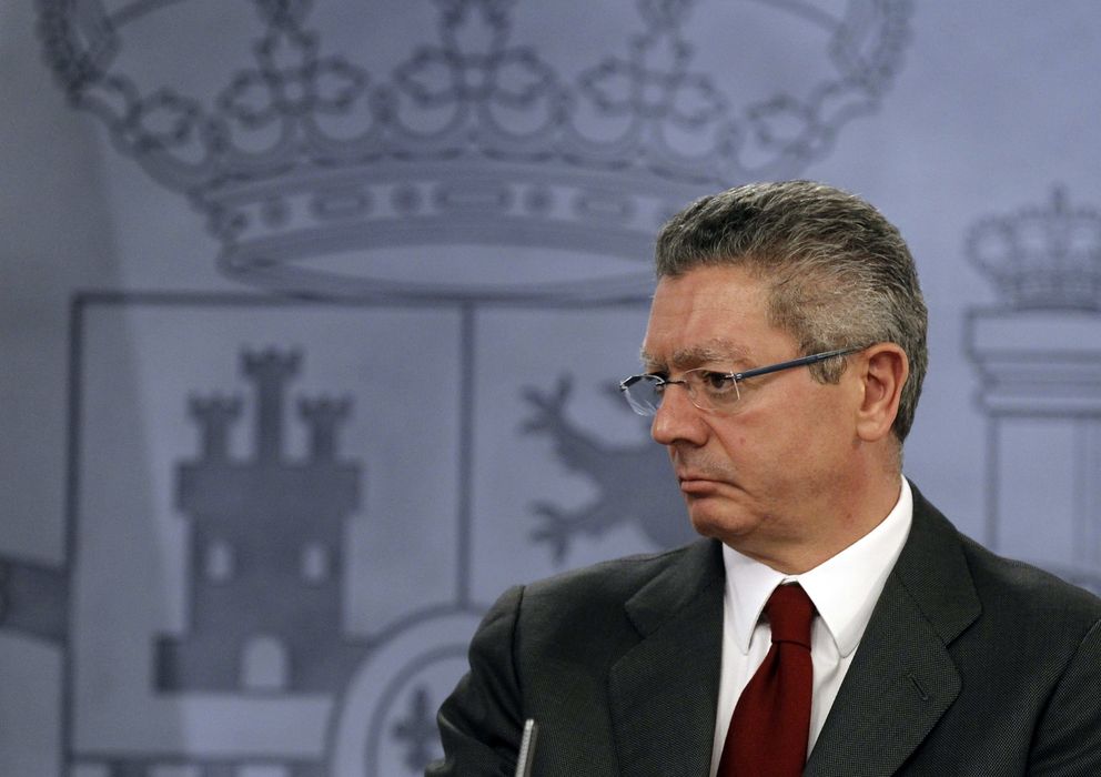 Foto: El ministro de Justicia, Alberto Ruiz Gallardón. (EFE)
