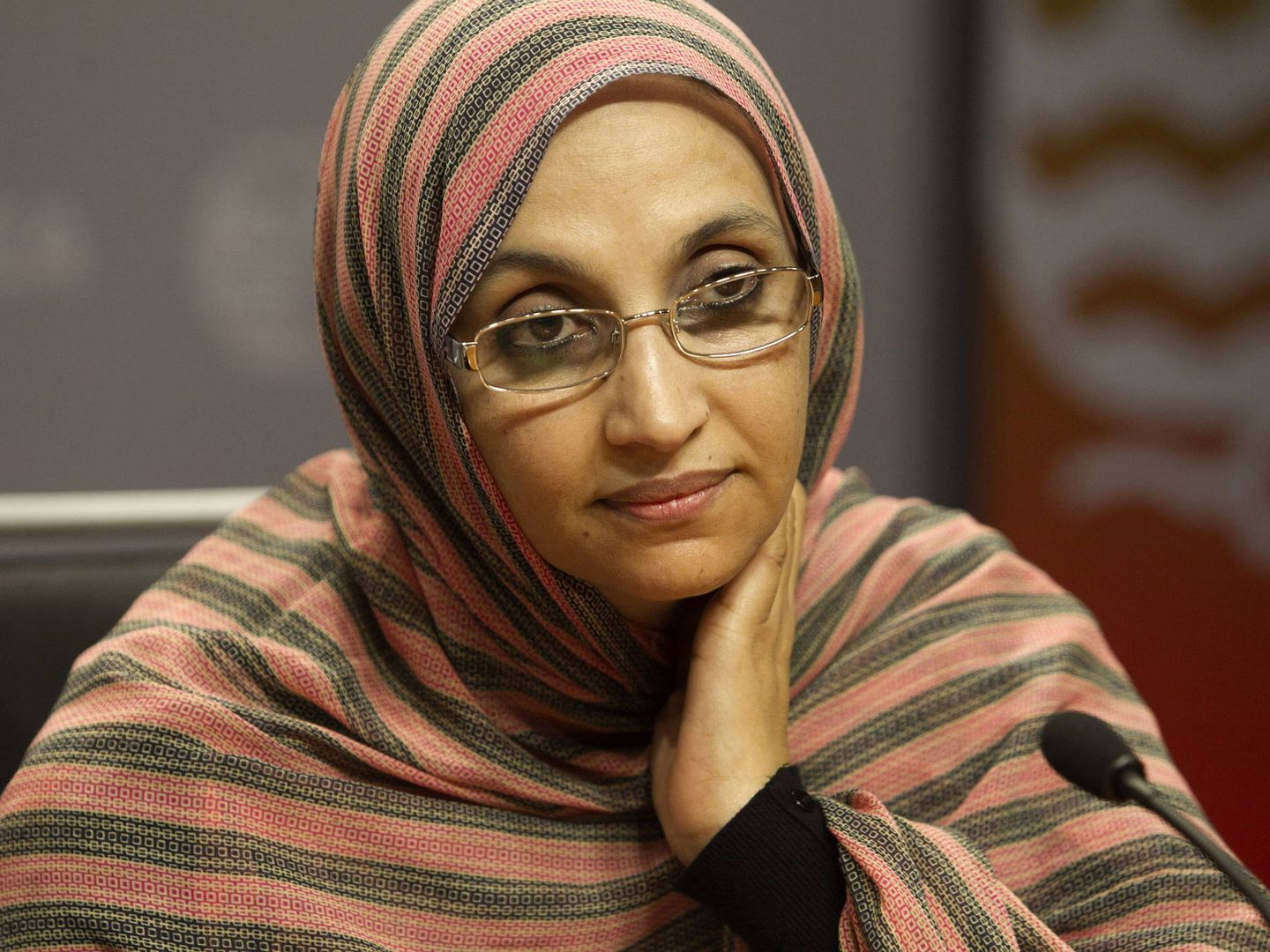 La activista saharaui Aminetu Haidar. (EFE)