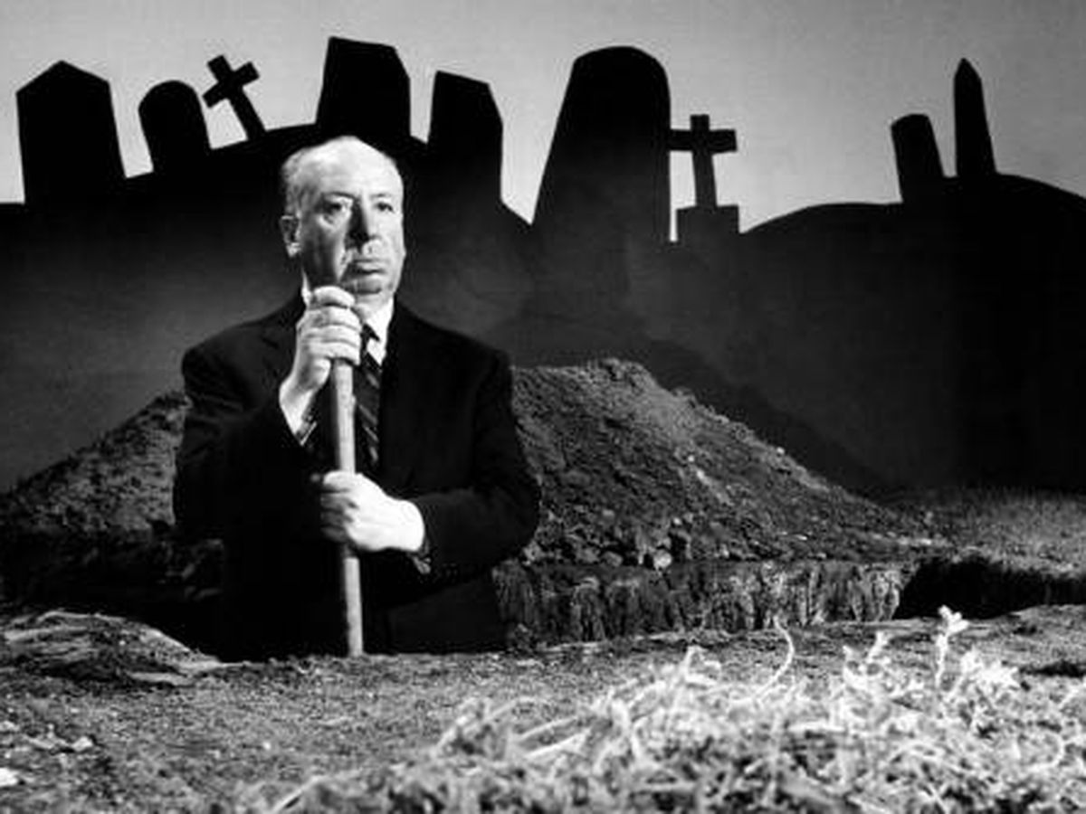 Foto: Alfred Hitchcock en una foto promocional. 