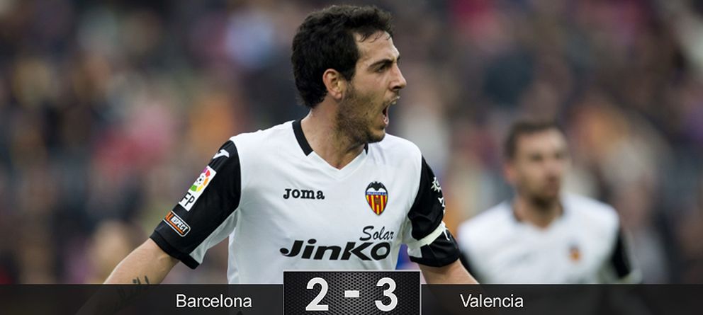 El Valencia dinamita la Liga, asalta el Camp Nou y siembra de dudas al Barcelona