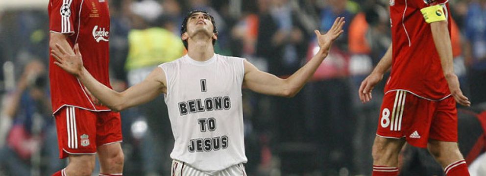 Foto: Kaká, al Bernabéu, gracias a Dios y Florentino