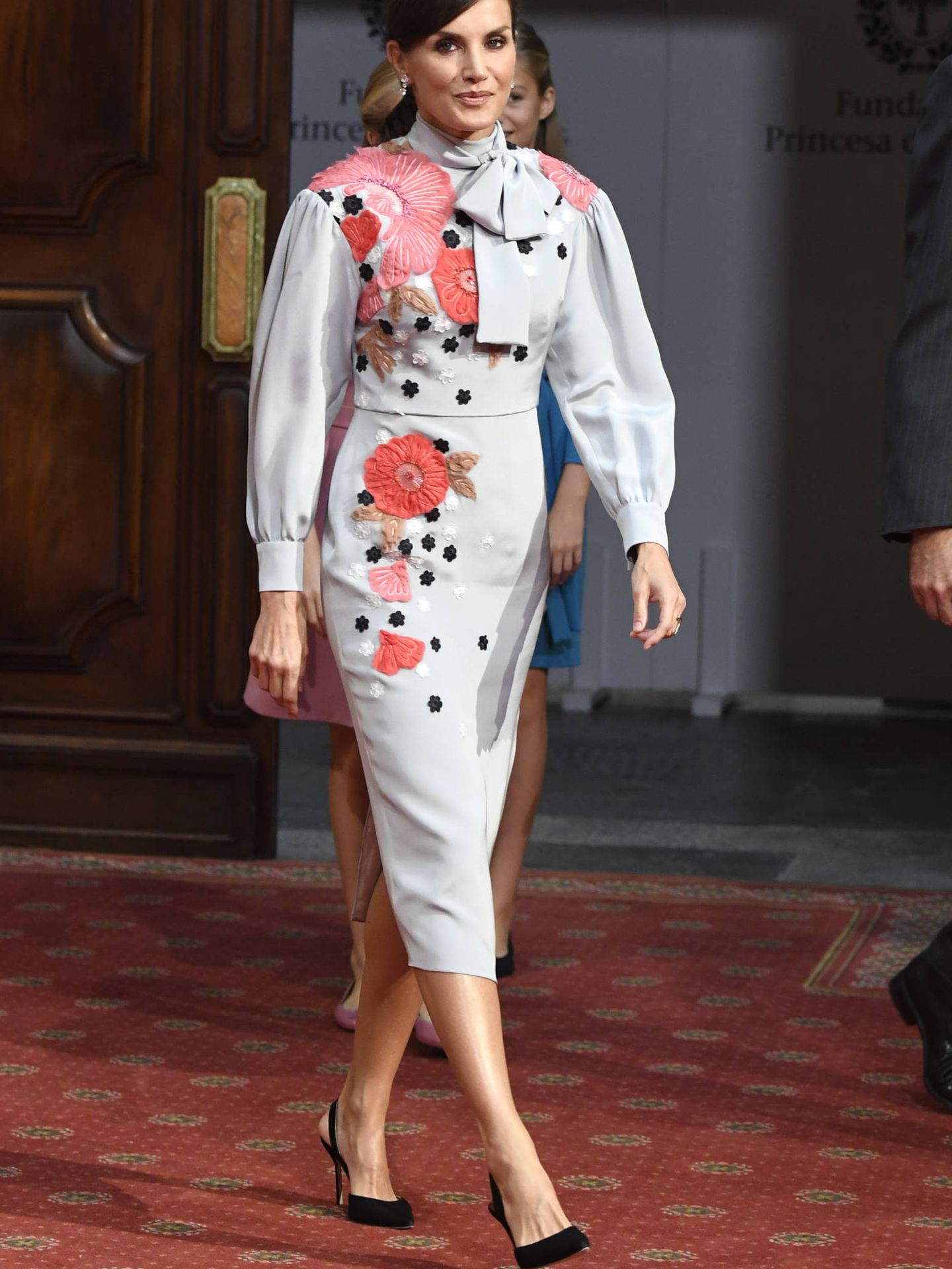 La reina Letizia, este viernes en Oviedo. (Limited Pictures)