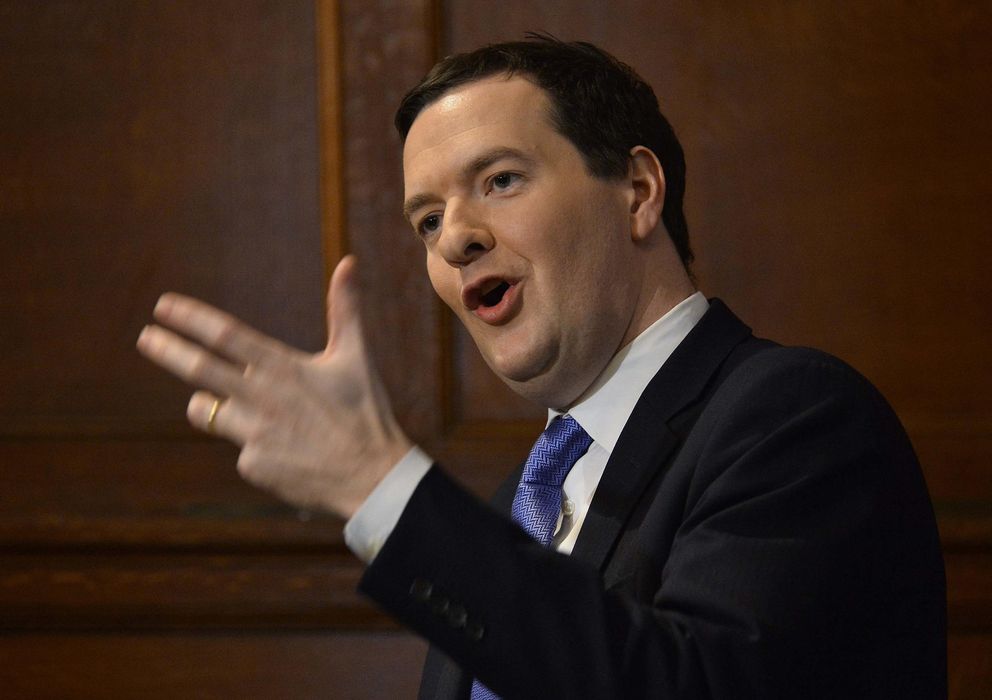 Foto: George Osborne durante la conferencia sobre la reforma de la UE (Reuters).