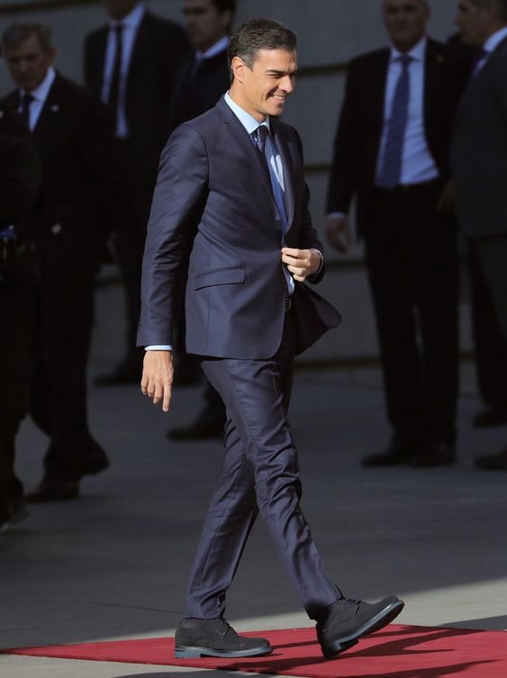 Foto: El presidente del Gobierno, Pedro Sánchez, a su llegada al Congreso de los Diputados. (EFE)