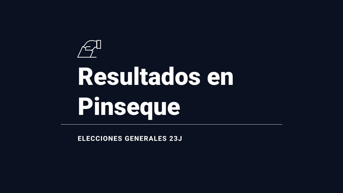 Resultados y ganador en Pinseque durante las elecciones del 23 de julio: escrutinio, votos y escaños, en directo