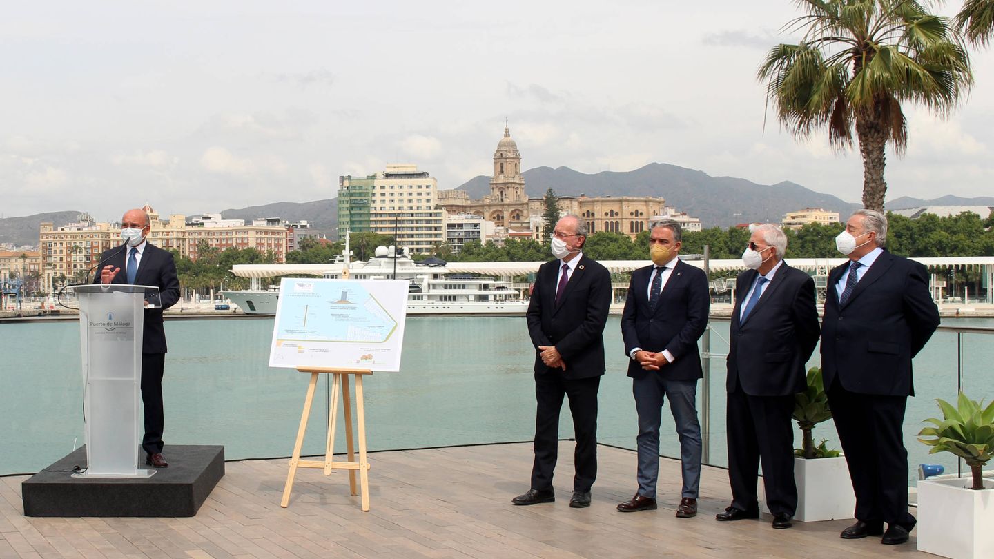 Presentación del inicio de las obras. (Ayuntamiento de Málaga)