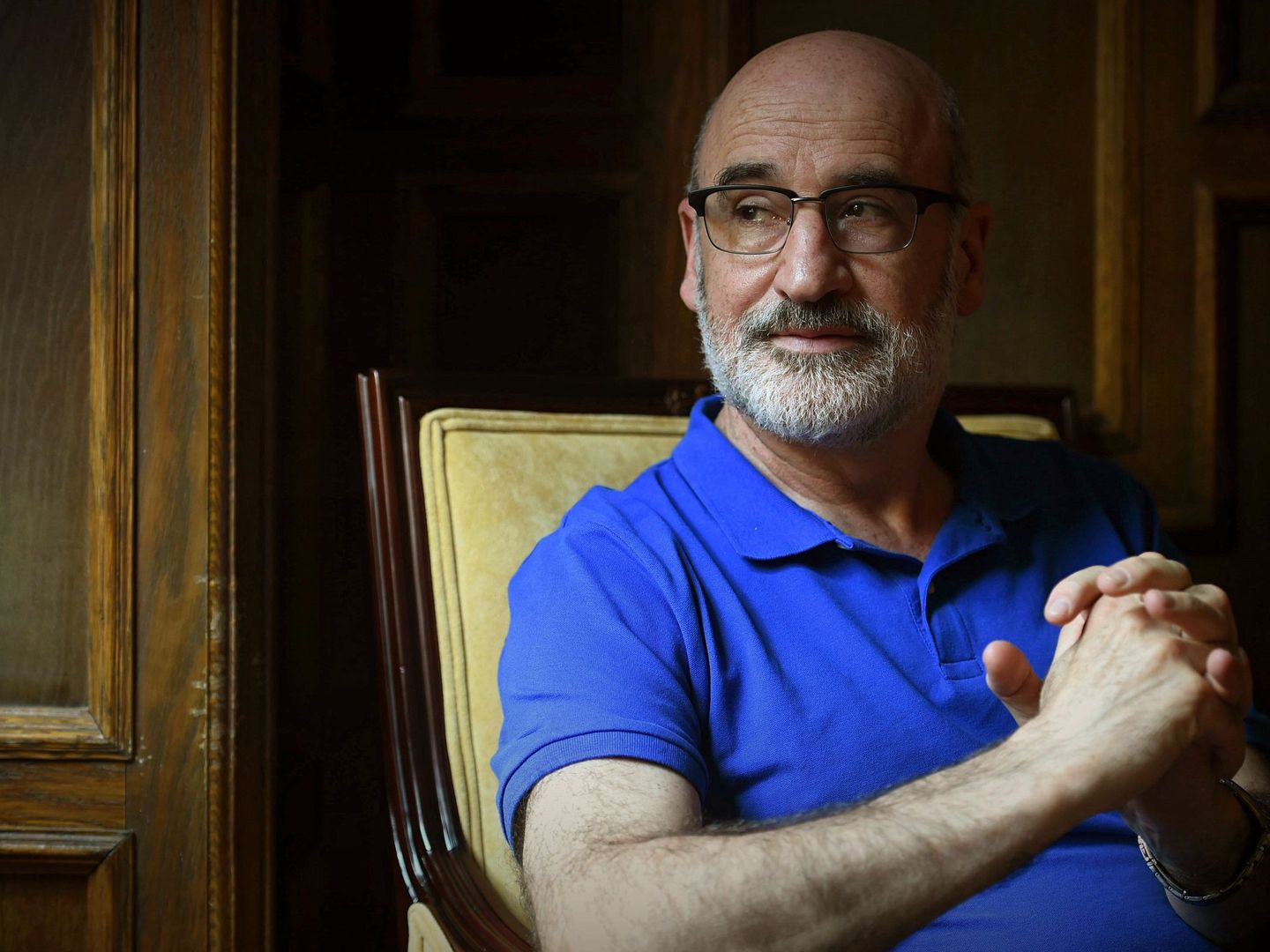 El escritor Fernando Aramburu, autor de 'Patria', el pasado junio. (EFE)