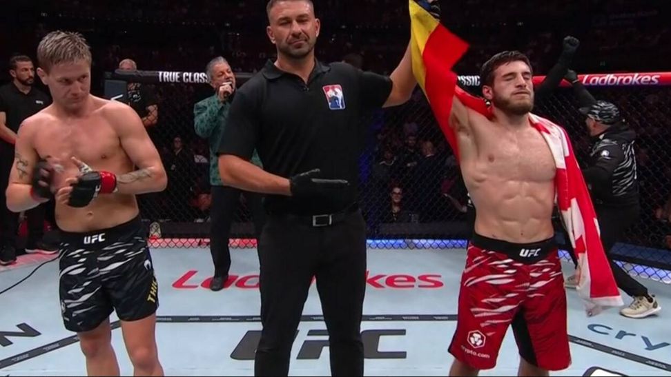 Aleksandre Topuria conquista la UFC con un combate bestial en su debut ...