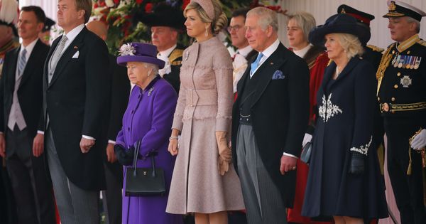 Foto: Ceremonia de bienvenida a los reyes de Holanda. (Reuters)