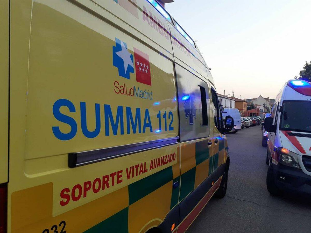 Foto: Ambulancia de SUMMA 112. Foto de archivo (Twitter 112 Madrid)