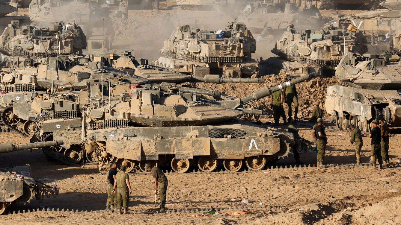 Foto: Soldados israelíes en Gaza (Reuters/Amir Cohen)