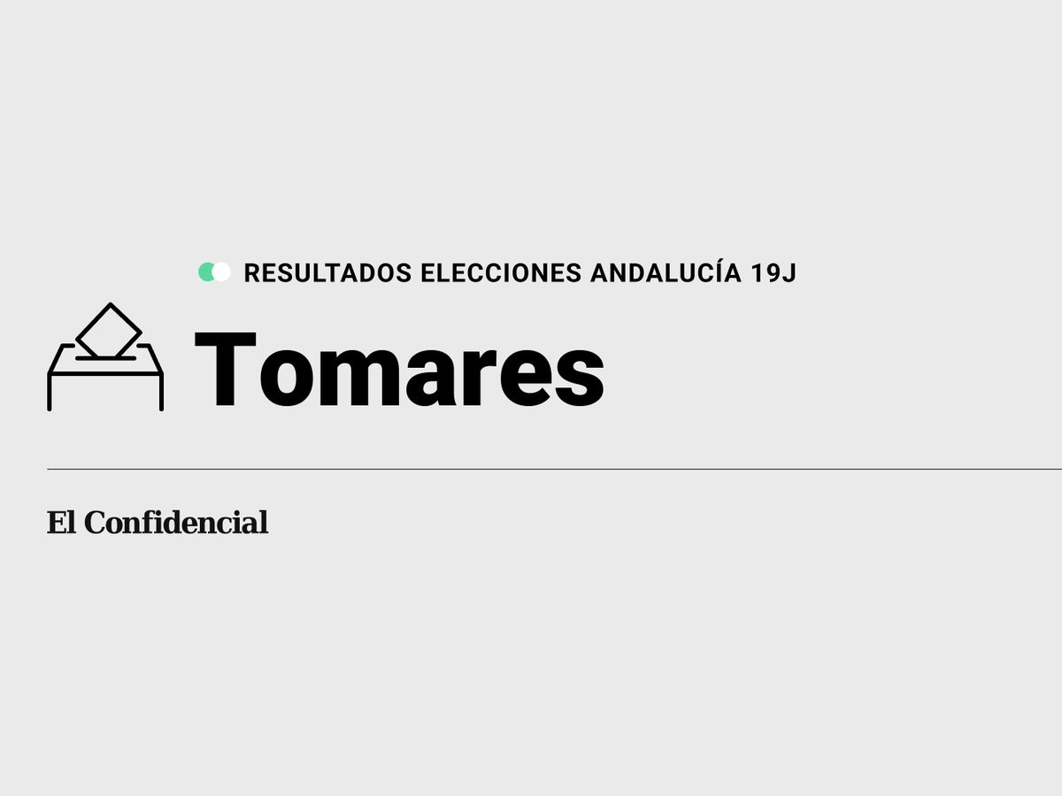 Foto: Resultados en Tomares, Sevilla, de las elecciones de Andalucía 2022 este 19-J (C.C./Diseño EC)
