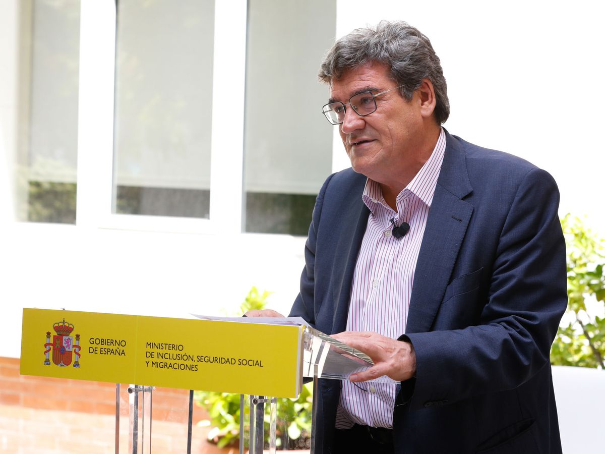 Foto: José Luis Escrivá, ministro de Seguridad Social. (EFE/Millán)