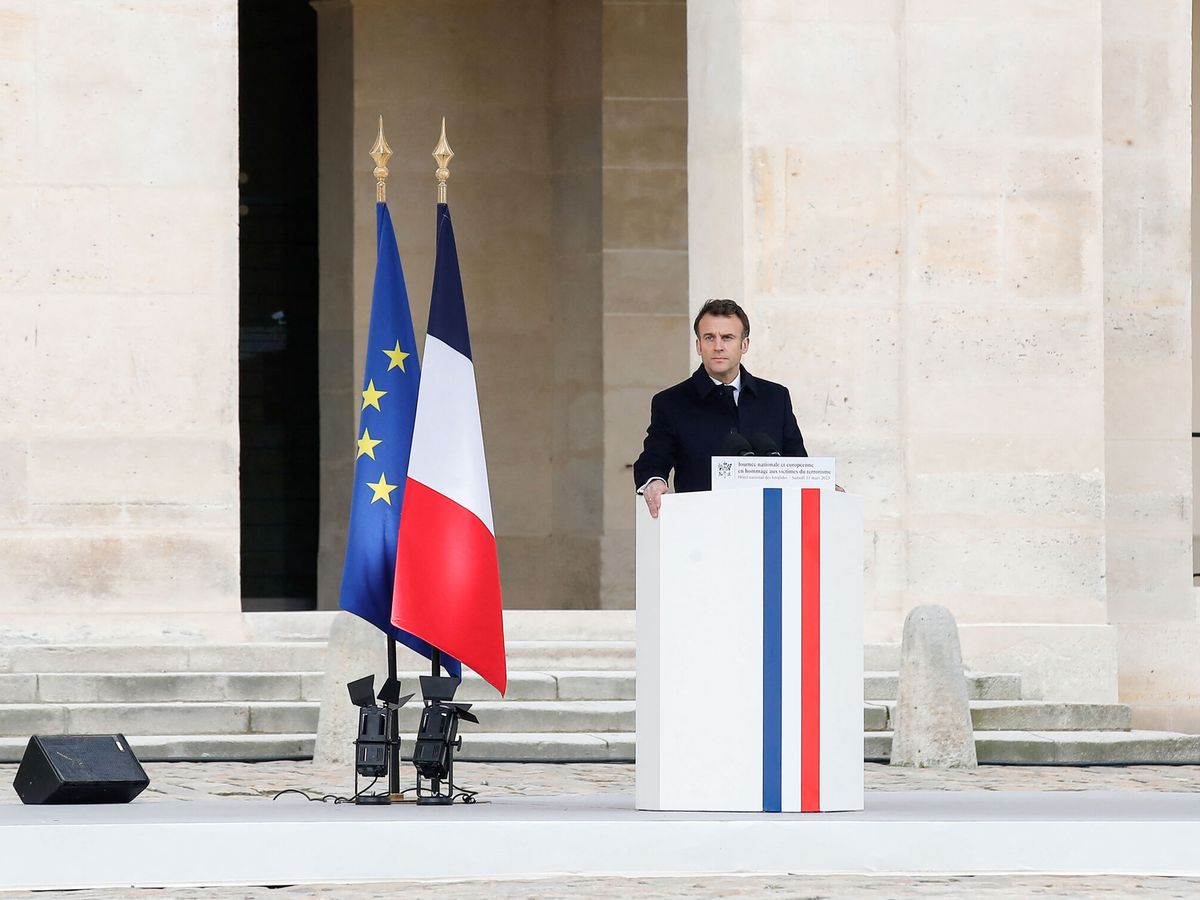 Foto: El presidente francés, Emmanuel Macron. (Reuters/Teresa Suárez)