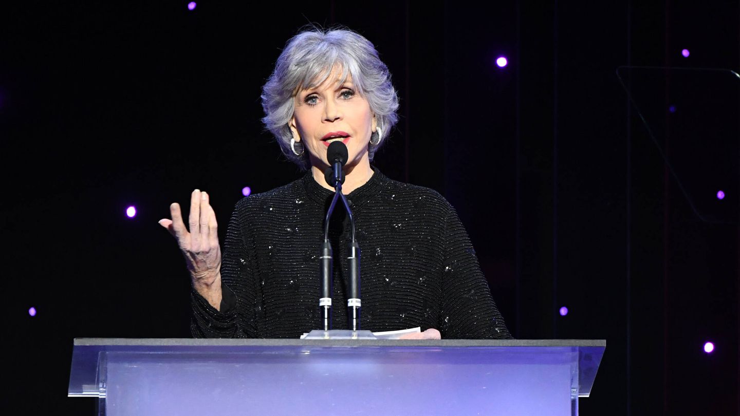  La actriz y activista Jane Fonda. (Getty)