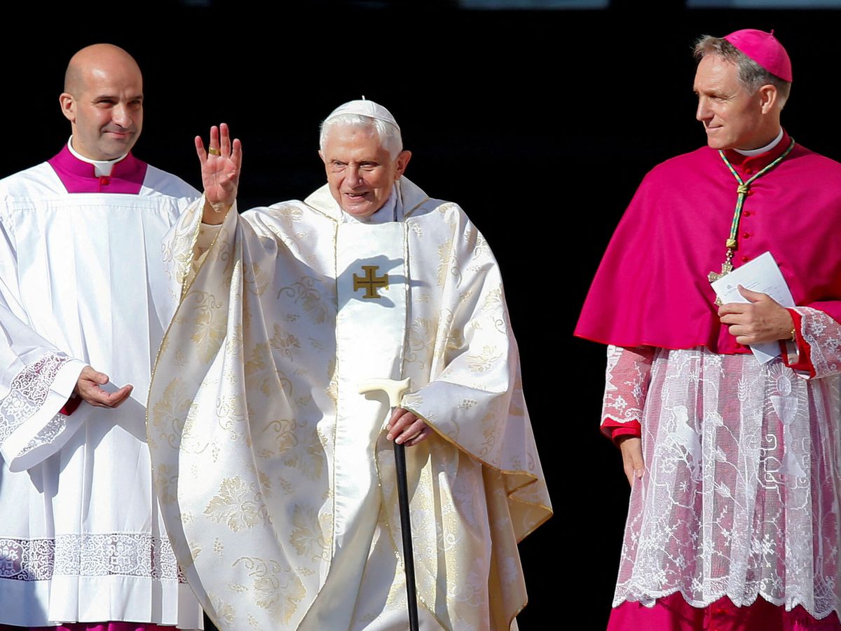 Foto: El emérito papa Benedicto XVI, en una imagen de archivo de 2014. (Reuters/Tony Gentile)