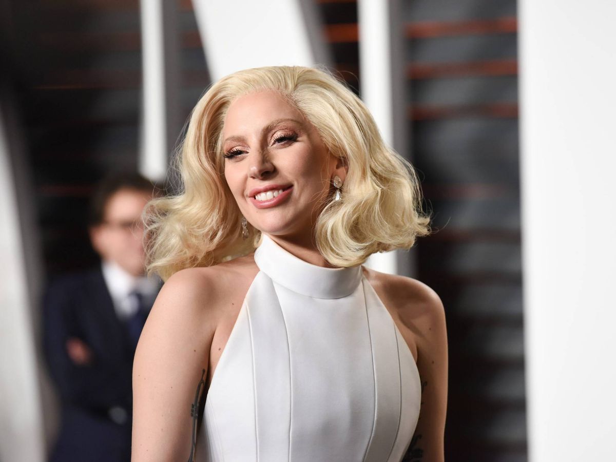 Foto: Lady Gaga, en la fiesta de los Oscar 2016 organizada por 'Vanity Fair'. (CP)