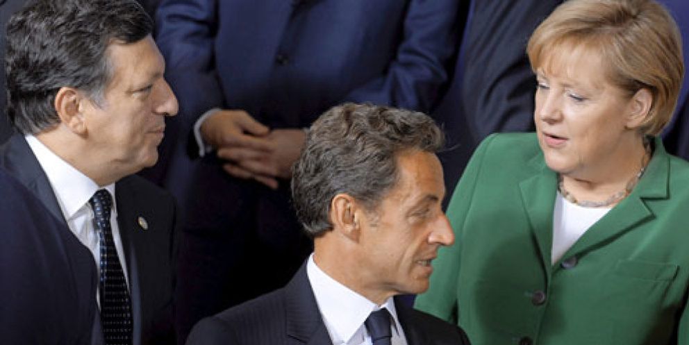 Foto: Violenta discusión entre Sarkozy y Barroso a propósito de los gitanos