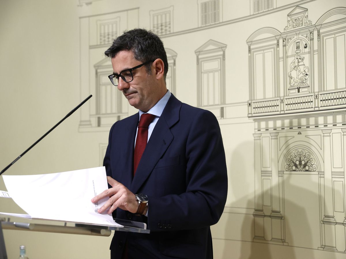 Foto: El ministro de la Presidencia, Félix Bolaños. (EFE/Toni Albir)