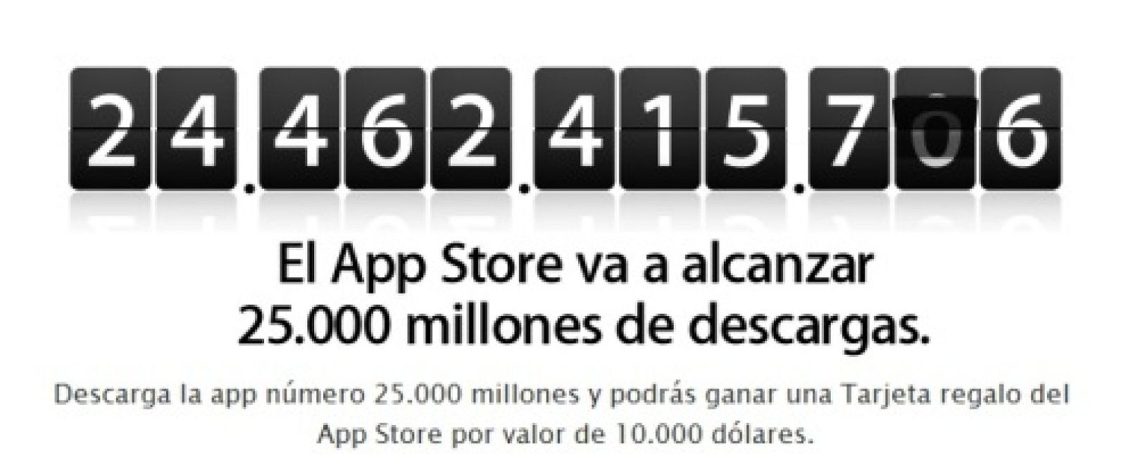 Foto: AppleStore: cada día se descargan 49 millones de aplicaciones