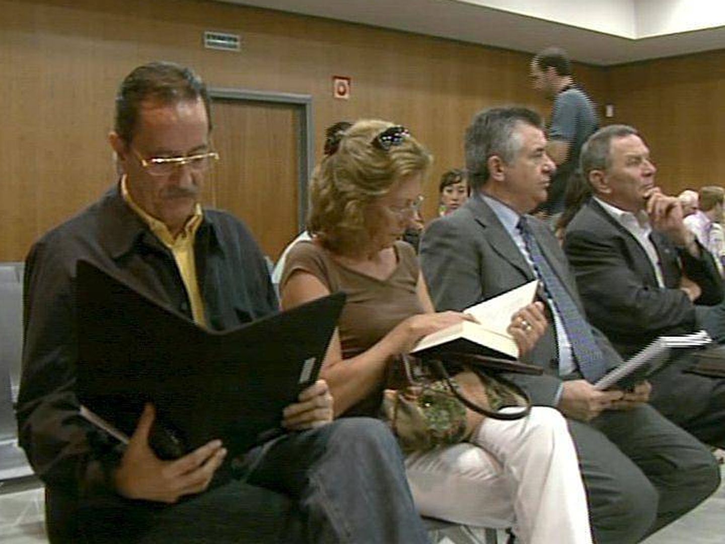 Julián Muñoz y Juan Antonio Roca, en sede judicial por el caso Belmonsa. (EFE)