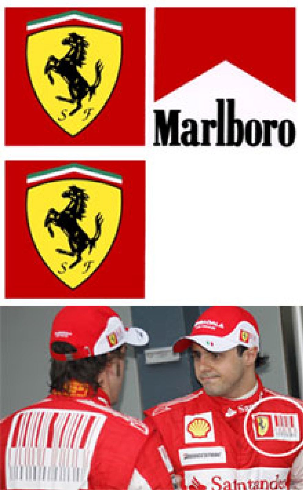 Foto: Marlboro sigue 'engañando' gracias a Ferrari y un código de barras