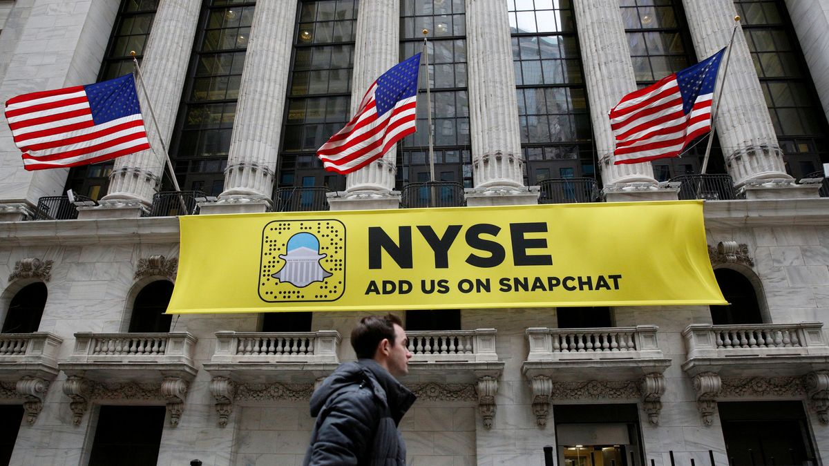 Snapchat saldrá a Bolsa por 3.000 millones menos de lo que estimaba el mercado
