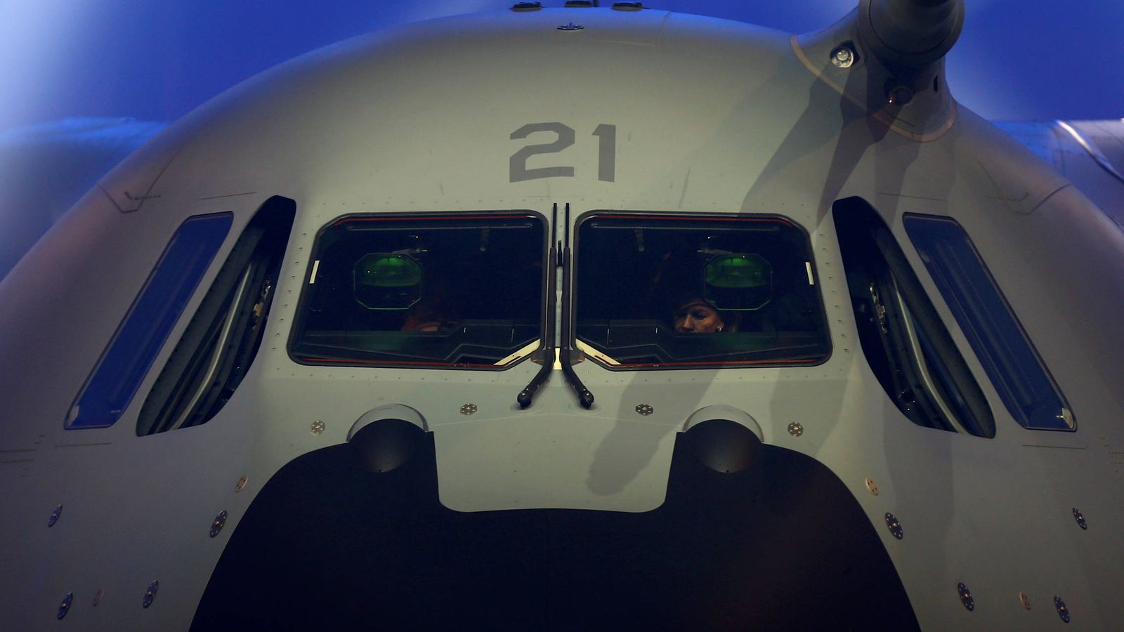 Foto: El Airbus A400M usará algunas de las tecnologías presentadas en la feria FEINDEF. (Reuters)