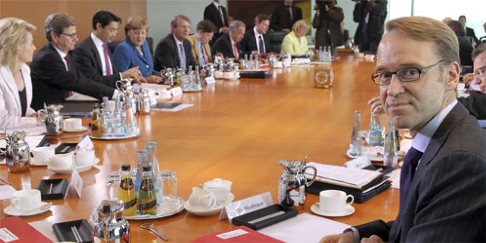 Foto: El presidente del Bundesbank estudia dimitir si Merkel apoya la compra de bonos por el BCE