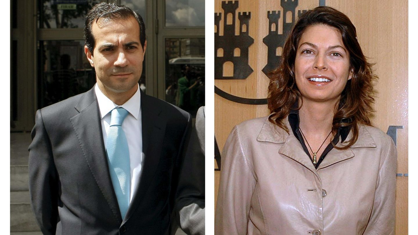Los consejeros imputados Salvador Victoria (i) y Lucía Figar (d). (EFE)