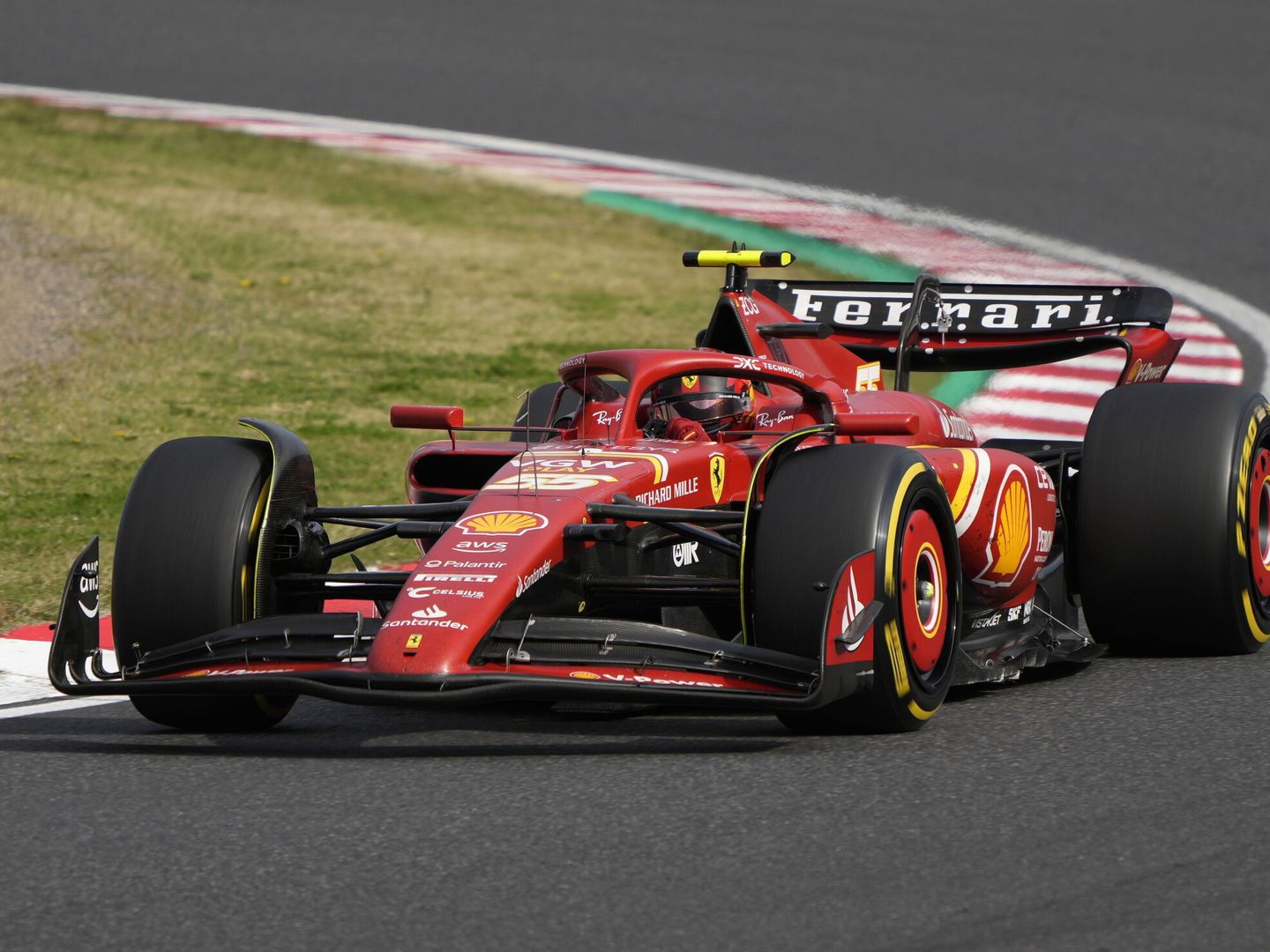 Carlos Sainz es la alternativa al dominio de Max Verstappen. (EFE/Franck Robichon)